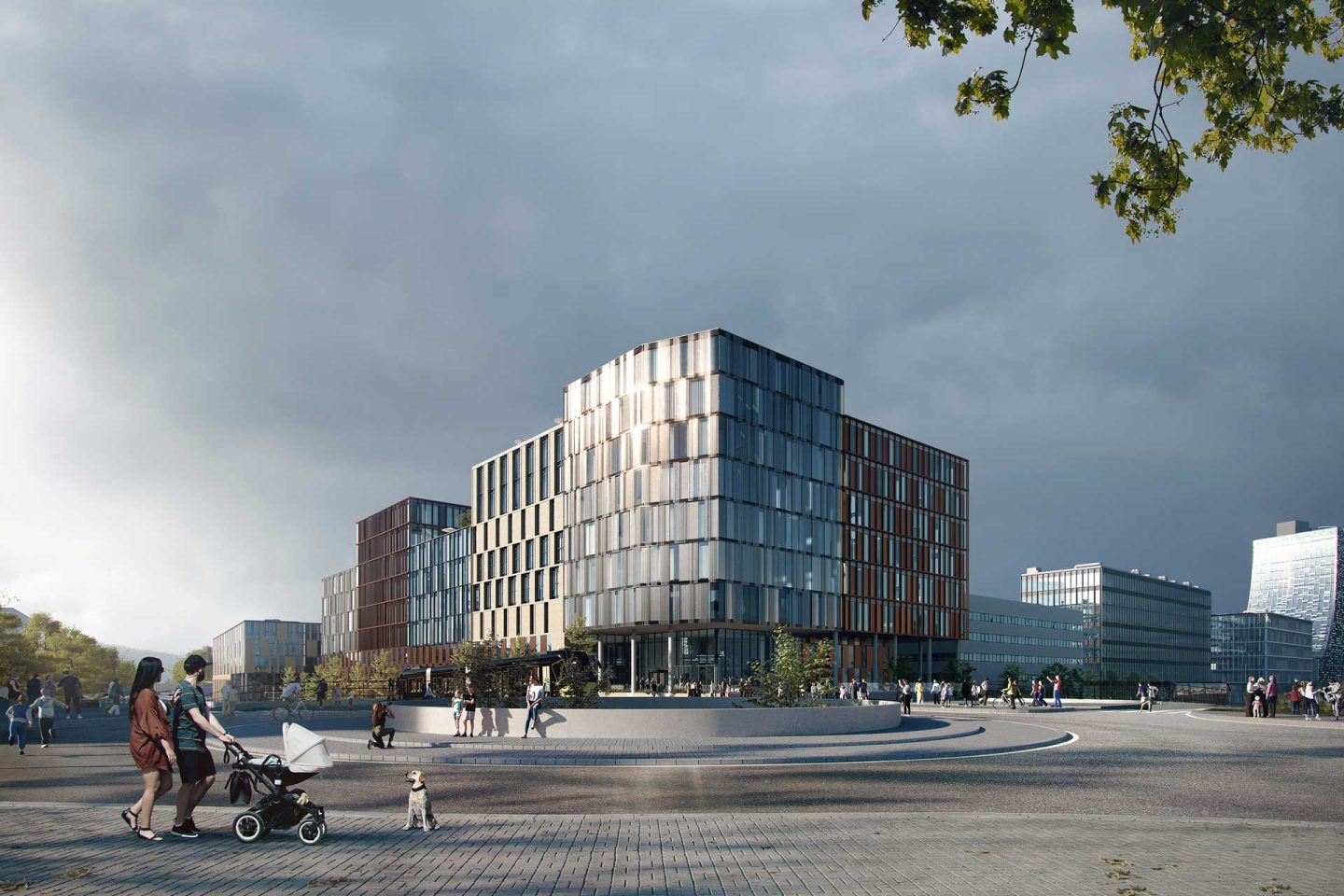 Leangen Sentrum LINK Arkitektur x ZOA Studio