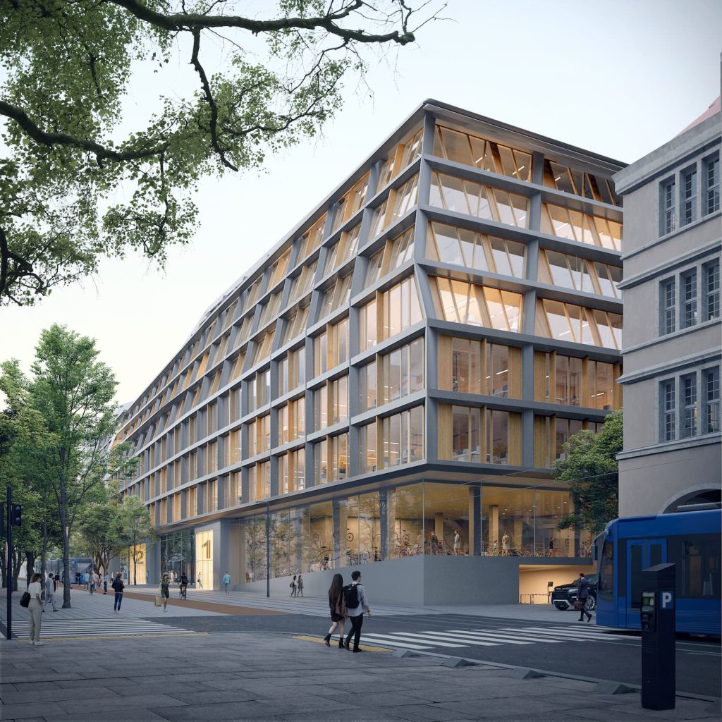 Snøhetta’s remarkable proposal for Schützenstraße was awarded third place in recent weeks.
